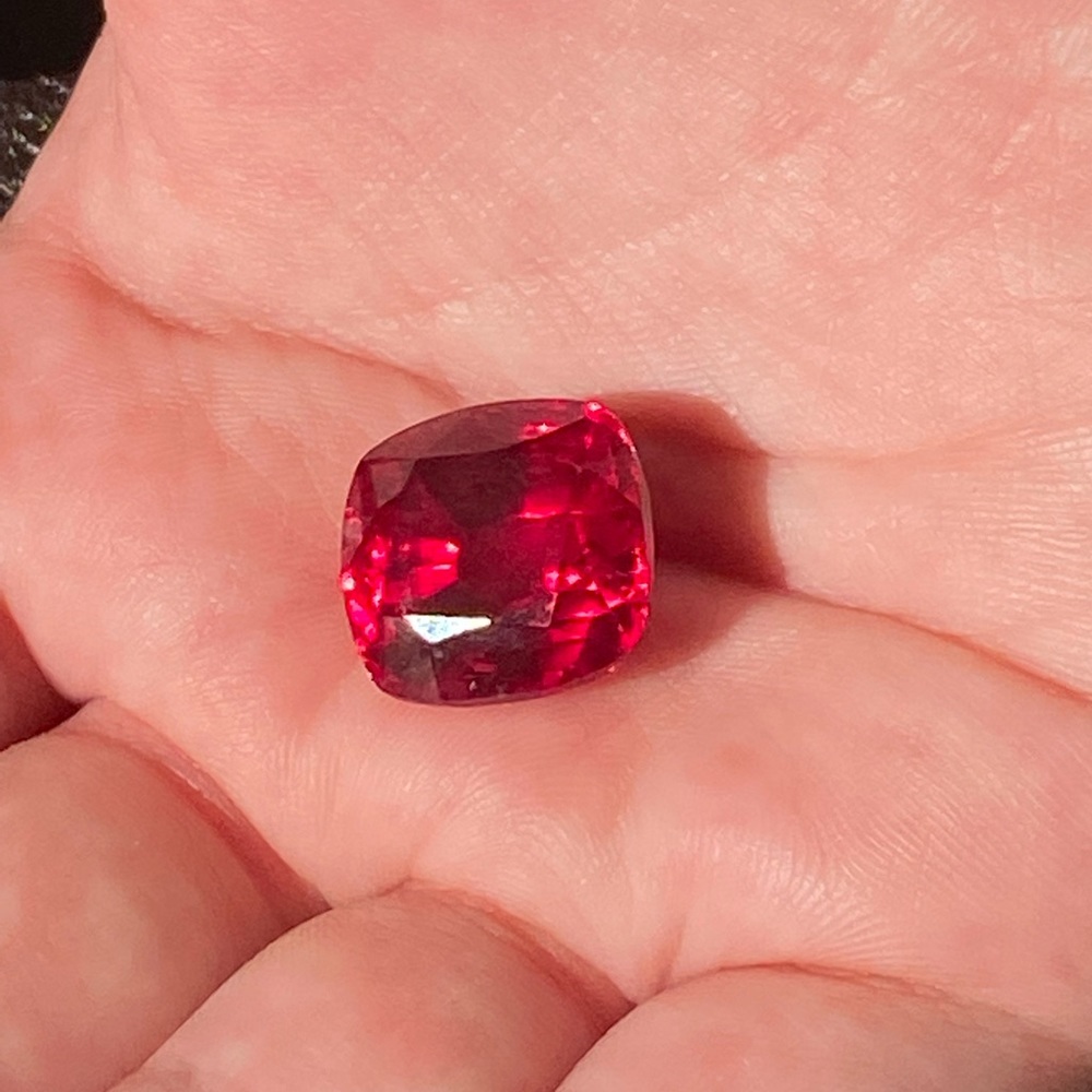 Genuine natural ruby